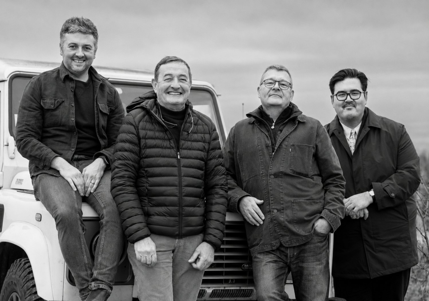 The partners of Académie by the vineyard road